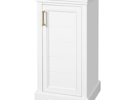 Bathroom Vanity With Sink, Soft Close Door, Adjustable Shelf, Freestanding Single Unit - White