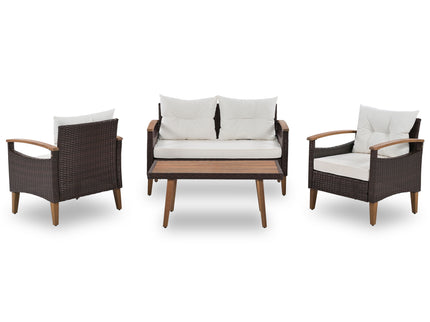 4 Piece Garden Furniture, Patio Seating Set