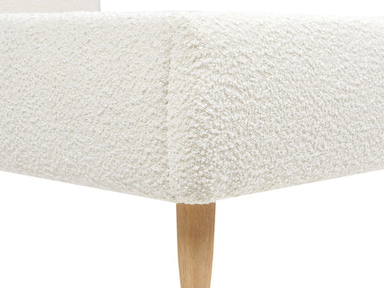 Roman - Curved Headboard Upholstered Platform Bed