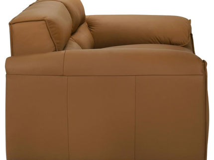 Buxton 2-piece Leather Upholstered Sofa Set Orange