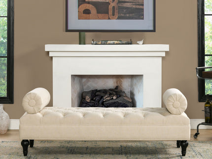 Lewis Bolster - Arm Entryway Bench