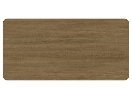 Benson - Extension Leaf Dining Table With Trestle Base - Sand