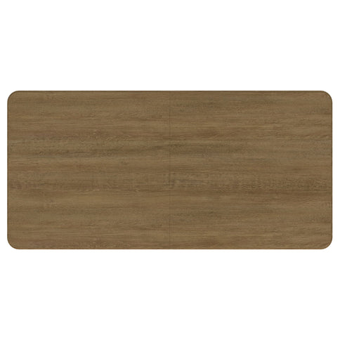 Benson - Extension Leaf Dining Table With Trestle Base - Sand