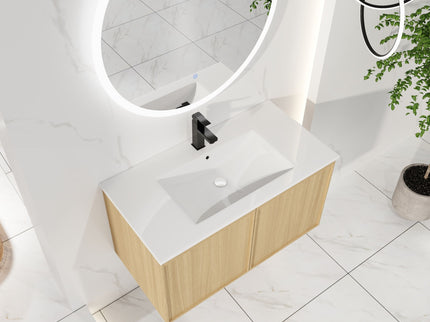 Floating Bathroom Vanity With Sink Combo