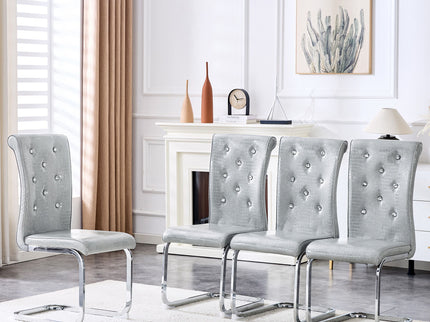 Elegant Design Upholstered Dining Chairs