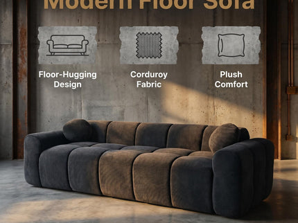 Extra Large Compression Sofa, Cloud Puff Couch For Living Room