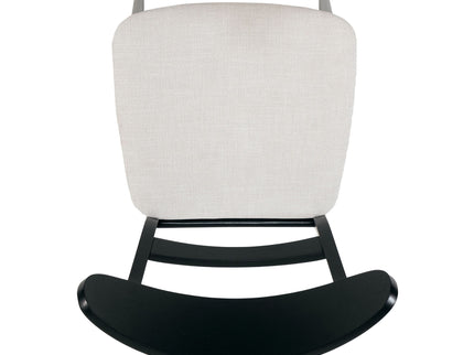 Mid Century Dining Chairs With Cushioned Seats And Wood Frame (Set of 2)