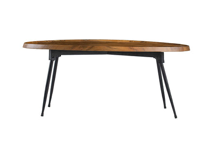 Oval Coffee Table - Brown