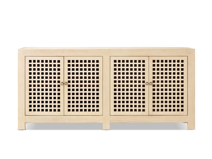 Alden - 4 Door Cabinet - White