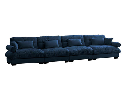 Super Comfort Oversized Modular Sectional Sofa, Deep Seat Convertible L Shaped Couch