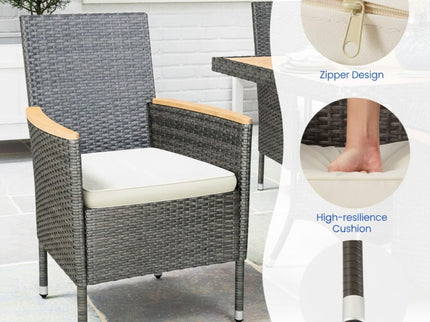 5 Piece Patio Dining Set With Table