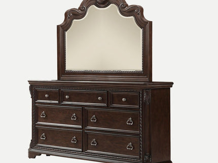 7 Drawer Dresser - Mahogany