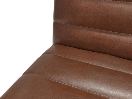 Upholstered Dining Chairs With Rubber Legs (Set of 2)
