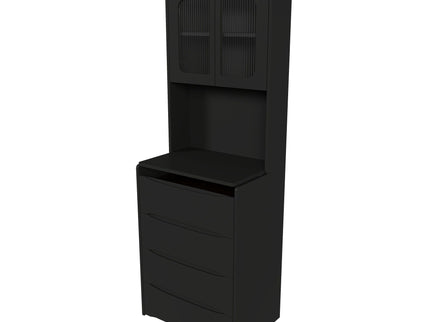 3 In 1 Vanity Table With LED Mirror & Storage Stool For Bedroom