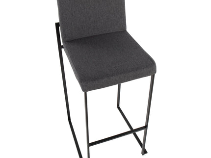Fuji - Contemporary High Back Barstool Elegant Design