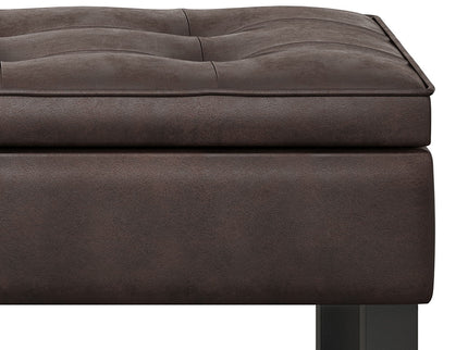 Cosmopolitan - Storage Ottoman Bench With Open Bottom