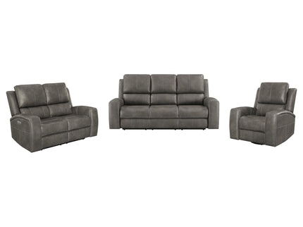 Boyce - Triple Power Reclining Sofa Set With Independent Headrest
