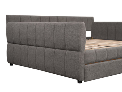 Upholstered Platform Bed With USB Charging