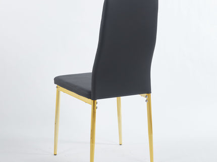Dining Chair (Set of 4) - Golden Black