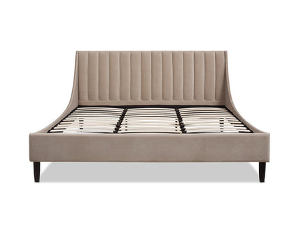 Aspen - Vertical Tufted Modern Headboard Platform Bed Set