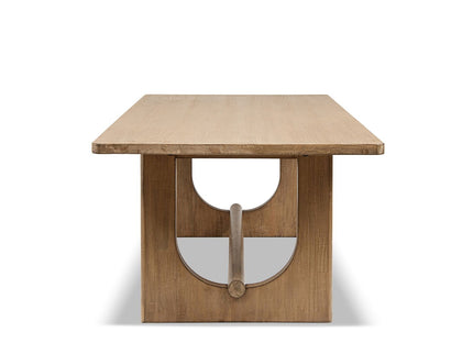 Turnkey - 8 Seater Dining Table - Antique Brown