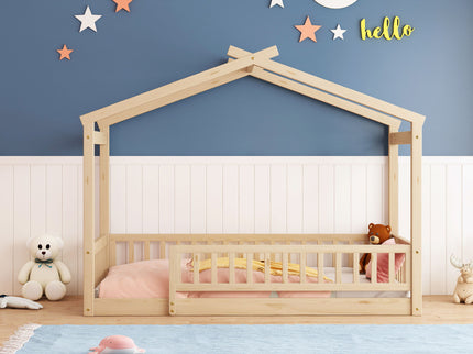 Bed House Bed Frame With Fence