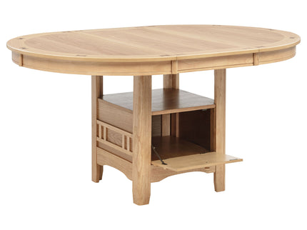 Davis - Extension Leaf Dining Table - Light Oak