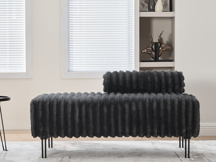 Mini Loveseat With Adjustable Backrest