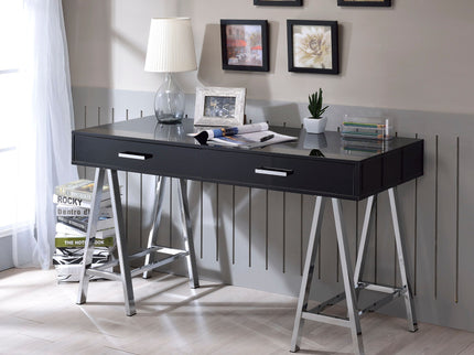 Coleen - High Gloss Writing Desk With USB