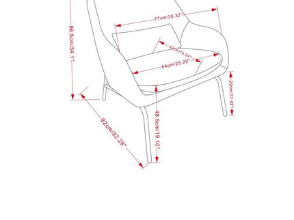 Elmont - Hand Constructed Accent Chair