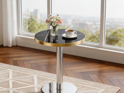 Elegant Modern Round Bistro Table