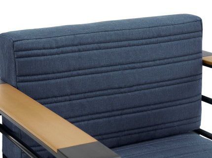 Giovanna - Club Chair Set With Aluminum Frame