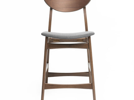 Elegant Counter Height Chair With Cushioned Seat