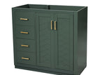Dark Green / Left Side Drawers