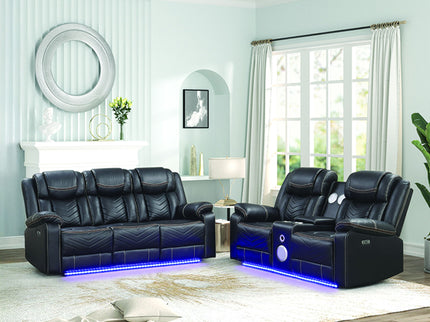 Challenger - LED Power Recliner Set