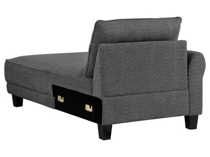Verona - Loose Back Sectional Sofa - Gray