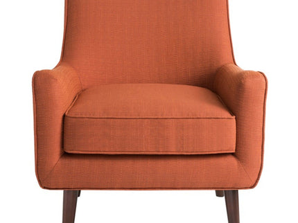 Accent Chair Upholstered With Legs - Burnt Orange