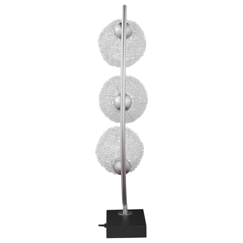 Mcdougal - Spherical Table Lamp With LED Lighting - Black