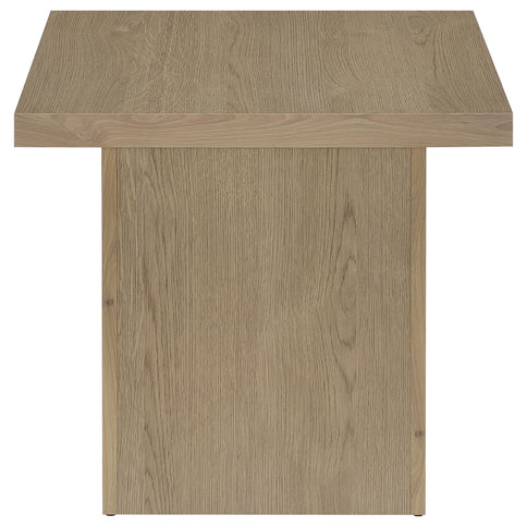 Eldridge - Coffee Table Set With Chunky Square Tops