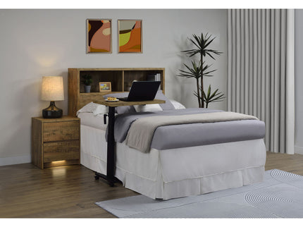 Geary - Bookcase Headboard With Open Cubbies