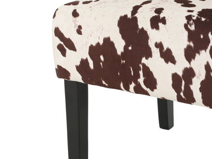 Contemporary Dining Chair With Rubberwood Legs (Set of 2)
