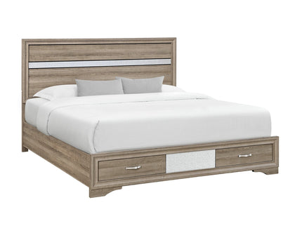 Ryder - Bed With Panel Headboard, 2 Drawer Footboard
