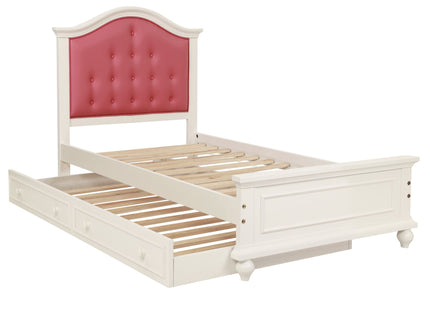 Contemporary Style Bed With Trundle