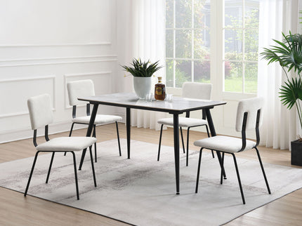 Bixby - Upholstered Dining Side Chair (Set of 2) - White