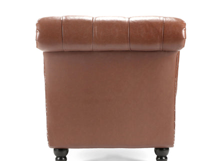Tufted Armless Chaise Lounge