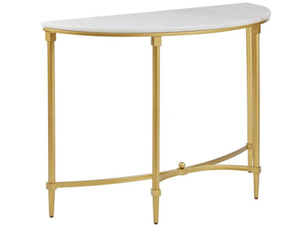 Bordeaux - Console Table - White / Gold