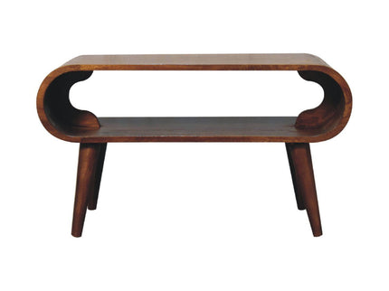 Solid Wood Open Coffee Table