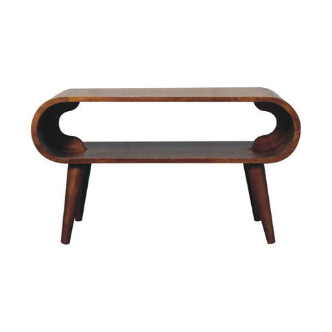 Solid Wood Open Coffee Table