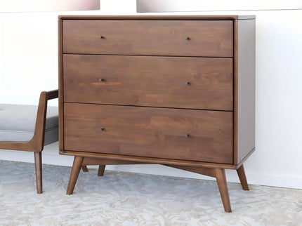 Caroline - Dresser 3 Drawer - Brown / Wood