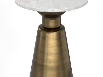 Leyla - Side Table - Antique Brass